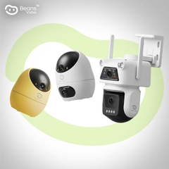 Camera 10MP BEANS-VIEW D320 Dual 3K (5MP+5MP) - Hàng chính hãng ✌ Powered by EZ Việt Nam | 2 năm | App cùng tên | Cài đặt dễ dàng