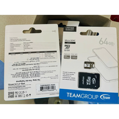 (2) TEAMGROUP 64G / 128G (Có Adapter) - Thẻ nhớ Chính Hãng ✌ NAT | 7 năm | Thùng 20 Hộp 45c