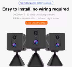 Wi-Fi Camera O-KAM PRO CB70-4G - Camera 1080P, sim 4G, có pin 2000mAh
