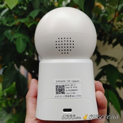 Camera Wi-Fi 2 mắt YOO.SEE QE10, Lens 3.6mm | Thùng 30 Hộp đỏ | Điện áp 5V<2.0A, cổng Type-C | Thẻ 128GB , chuẩn nén H.265