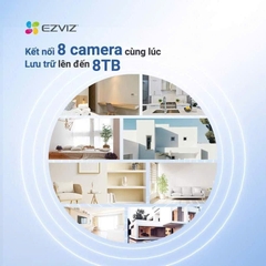 NVR 4 kênh EZVIZ X5S-4W 5MP - Đầu ghi hình Wi-Fi, khuyên dùng với Camera Ezviz H5, H4, H3C, H1C