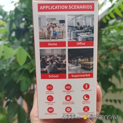 Camera Wi-Fi 2 mắt YOO.SEE QE10, Lens 3.6mm | Thùng 30 Hộp đỏ | Điện áp 5V<2.0A, cổng Type-C | Thẻ 128GB , chuẩn nén H.265