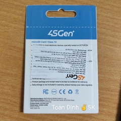 4SGEN 64GB Xanh - Thẻ nhớ Công Ty ✌ DSS miền Bắc | 7 năm | Hộp 30c