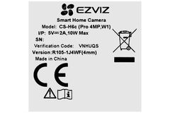 EZVIZ H6C Pro 4MP 2K+ (Đàm thoại | Quay quét | Có màu ban đêm)