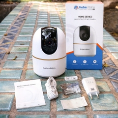 KABE A5W 5MP  - Camera Wifi trong nhà | Đàm thoại | Quay quét | Tầm nhìn ban đêm | thùng 30c | App: DMSS - KBVIEW PLUS - KBiVMS - KBVMS Lite