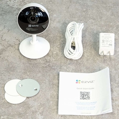 **EZVIZ C1C tròn, camera siêu nhỏ, đế nam châm, Type-C, nhận thẻ 512G, Đàm thoại, góc rộng 108 độ, thùng 36C)