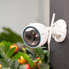 EZVIZ H3 Pro 3K 5MP - Camera Wi-Fi cố định ngoài trời, vỏ kim loại, nhận diện tốt người và xe cộ