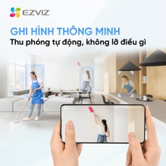 EZVIZ H6C G1 4K 8MP - Camera Wi-Fi "Anh Hói" với góc dọc tới 85 độ, Chạm để gọi điện, Đàm thoại 2 chiều, Ghi hình màu ban đêm, đặc biệt có True-WDR