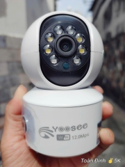 YOOSEE QS415S-12MP Camera Wi-Fi 2 mắt (Thùng 30 hộp | Bảo hành 12 tháng)