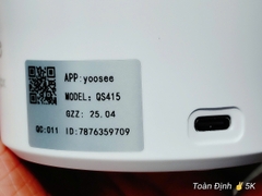 YOOSEE QS415S-12MP Camera Wi-Fi 2 mắt (Thùng 30 hộp | Bảo hành 12 tháng)