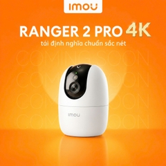 (5.0Ghz) IMOU A82 PRO 4K 8MP - Ban đêm có màu | Wifi 2 tần số | Có cổng LAN | Nén H.265 | Nhận thẻ 512GB