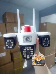 YOOSEE Q48T-20MP Camera Wi-Fi 4 mắt 3 khung hình (Thùng 12 hộp màu | Bảo hành 12 tháng)