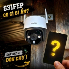 IMOU S31FEP 2K 3MP (Camera Wi-Fi Cruiser SE+ | Có màu | Đàm Thoại | Phong cách PTZ | Thùng 8c)