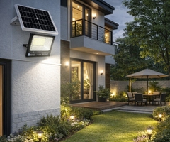 Đèn pha LED 1 chóa cao cấp năng lượng mặt trời TP SOLAR DP11 (Bảo hành 2 năm)