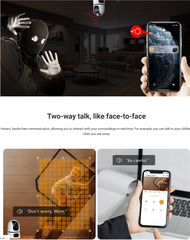 Camera Wi-Fi 10MP IMOU S2XP Dual Mix 5MP + 5MP (2 mắt 2 khung hình)