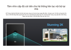 Chuông cửa Ezviz HP7 2K mở cửa từ xa - Là chuông cửa + camera Wi-Fi + có  màn hình