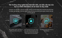 EZVIZ DL06 Pro - Khóa Vân Tay Hai Mặt Thông Minh Bảo vệ kép, tiện lợi gấp đôi