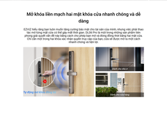 EZVIZ DL06 Pro - Khóa Vân Tay Hai Mặt Thông Minh Bảo vệ kép, tiện lợi gấp đôi