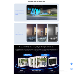 4G Camera 10MP EZVIZ CS-H9C (5MP+5MP, 4G) - FullColor, Sóng sim 4G mọi nhà mạng Việt Nam