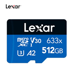 (3) Thẻ nhớ LEXAR 128GB/ 256GB/ 512GB BLACK BLUE- Hàng chính hãng | Bảo hành 3 năm | Hộp 50c