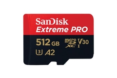 (Pre-Order 2H) Thẻ nhớ 1TB SanDisk Extreme PRO microSDXC, V30, U3, C10, A2, UHS-I, 200MB/s R, 140MB/s W, 4x6, SD adaptor.