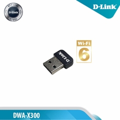Card mạng không dây D-Link USB Wi-Fi 6 - Sử dụng được cho cả máy để bàn (PC) và Laptop (2 năm)