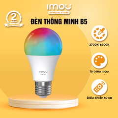 Bóng đèn Imou màu thông minh B5-E27 (Phối hợp trợ sáng cho Camera)