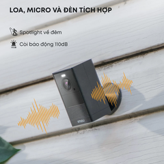 Camera Wi-Fi dùng Pin IMOU Cell 2 (4MP) I IPC-B46LP I Đàm thoại I Thời lượng pin đến 180 ngày I 4MP