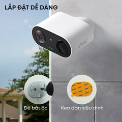 Camera Wi-Fi chạy pin 3MP IMOU Cell Go IPC-B32P-V2, đàm thoại 2 chiều, chống nước IP65