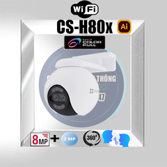 EZVIZ H80x Camera Wi-Fi ngoài trời 8MP+2MP Pan & Tilt Camera 4mm (87°) Dual Fixed Lens