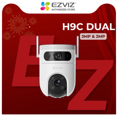 (2) EZVIZ H9C Dual Lens - Camera Wi-Fi ngoài trời 2 mắt 2 khung hình rẻ nhất của Ezviz