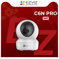 EZVIZ H6C Pro 2K - Camera Wi-Fi H6c Pro 3MP Quay Quét 360 Độ, Chạm để gọi điện, Đàm thoại 2 chiều, Ghi hình màu ban đêm, thùng 30 cái