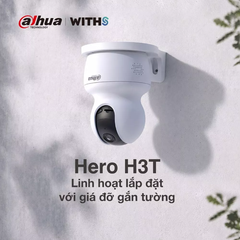 (2) Camera Wifi Dahua Hero H3T 3MP/5MP,Xoay 360 trong nhà, Đàm thoại 2 chiều ,Theo dõi chuyển động H3T/H5T