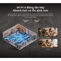 Wifi Dahua H3AS 3MP - Hero A1 | Xoay 360 trong nhà, Đàm thoại 2 chiều ,Theo dõi chuyển động (Tương tự A32 Pro)