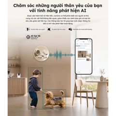 Wifi Dahua H3AS 3MP - Hero A1 | Xoay 360 trong nhà, Đàm thoại 2 chiều ,Theo dõi chuyển động (Tương tự A32 Pro)