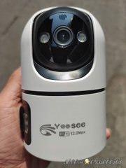 Camera Wi-Fi 12MP ICAM365 S2XP Dual Mix 6MP + 6MP (2 mắt 2 khung hình) (Thùng 30 hộp | Bảo hành 12 tháng | App: ICAM365)
