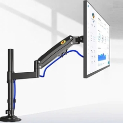 Khung treo MÀN HÌNH VI TÍNH (LCD) kẹp bàn F80 / H100 (Trắng / Đen)