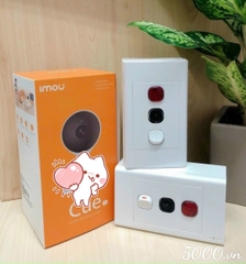 (5) Camera Wi-Fi 3MP IMOU C32SP, phong cách Cube (Đàm thoại 2 chiều | Đế nam châm hít sắt cực mạnh | nhận thẻ 512GB | Onvif | H.265)
