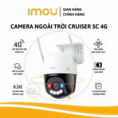4G Camera ngoài trời 3MP IMOU K7FP-2K (Cruiser SC | Outdoor | FullColor | Sóng sim 4G mọi nhà mạng Việt Nam)