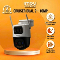 Camera Wi-Fi 10MP IMOU S7XP / S7XEP Dual Mix 5MP+5MP (Cruiser Dual 2 | Outdoor | FullColor)