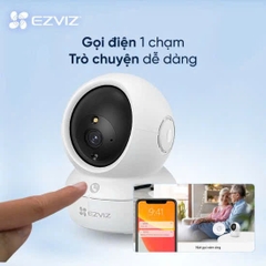 EZVIZ H6c Pro 5MP Camera WI-FI Quay Quét 360 Độ, Chạm để gọi điện, Đàm thoại 2 chiều, Ghi hình màu ban đêm, thùng 30 cái