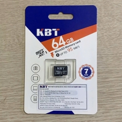 (Block 50c) Thẻ nhớ KBT / KabeVision 64GB - Hàng Công Ty | 5 năm