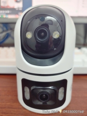 Camera Wi-Fi 12MP ICAM365 S2XP Dual Mix 6MP + 6MP (2 mắt 2 khung hình) (Thùng 30 hộp | Bảo hành 12 tháng | App: ICAM365)