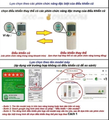 Remote MÁY LẠNH LG