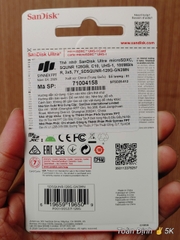 (4 SKU) Thẻ nhớ SANDISK ULTRA 128G và cao hơn - Hàng Chính Hãng do FPT hoặc SPC PP | Bảo hành 7 năm | Hộp 100c
