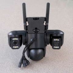 YOOSEE F56JD-20MPX Camera Wi-Fi 4 mắt 3 khung hình, có đèn báo động đỏ, chống trộm (Hộp màu | Bảo hành 12 tháng | Thùng 24c)