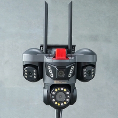 YOOSEE W712-PRO-30MPX Camera Wi-Fi 4 mắt 4 khung hình độc lập, hiển thị 4 khung đồng thời như Camera IP hệ thống - App: HiEasy Pro