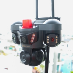 YOOSEE W712-PRO-30MPX Camera Wi-Fi 4 mắt 4 khung hình độc lập, hiển thị 4 khung đồng thời như Camera IP hệ thống - App: HiEasy Pro