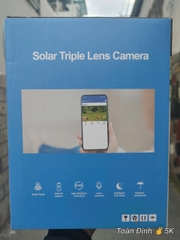 4G Net Solar PTZ Camera ESEECLOUD EXF-QS12-B6M4G, với 3 khung xoay độc lập (Sim 4G, Pin lên tới 72h, Tấm NLMT, chân đế dài, xoay 360 độ , đàm thoại, có màu, thùng 12 hộp)