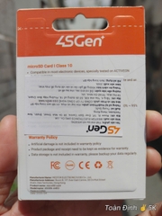 (Hộp 25c) Thẻ nhớ 4SGEN 64GB - Hàng chính hãng | Bảo hành 7 năm